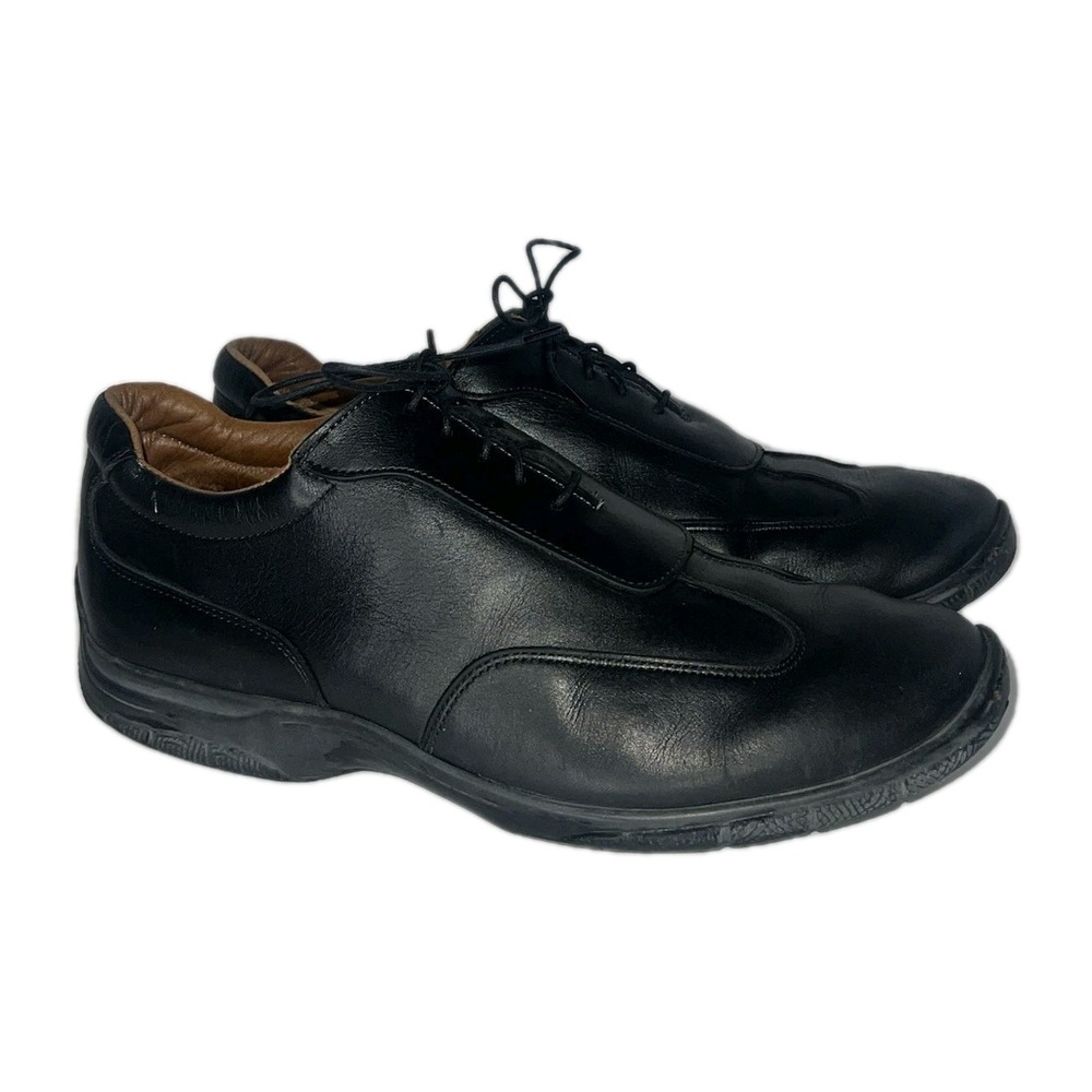 Allen Edmonds Day Tripper Black Leather Oxfords Mens 9.5 D 3697 74007